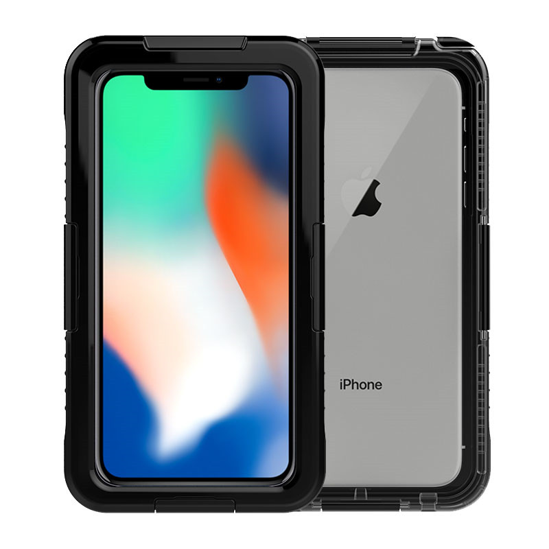 Apple iphone XS Max wterproof case for swimming ( Black )